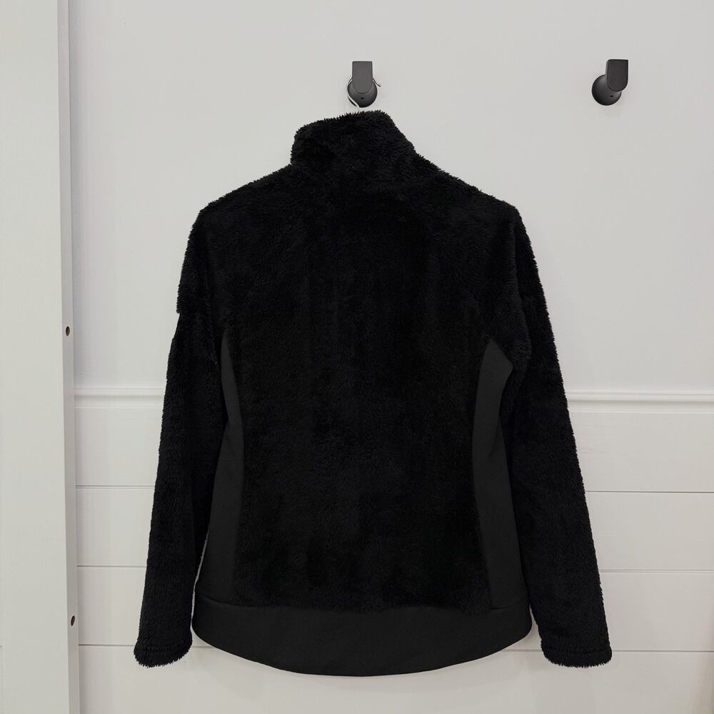 Women’s The North Face Black Fleece Zip Up Jacket Size M - Picture 6 of 7